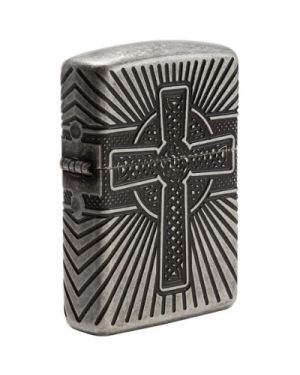 Zippo  Armor® Celtic Cross Design