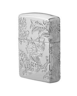Zippo  Armor Dragon and Phoenix Design