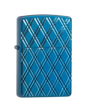 Zippo  Armor High Polish Blue Diamonds