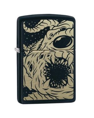 Zippo  Black Matte Apocalypse Monster Design