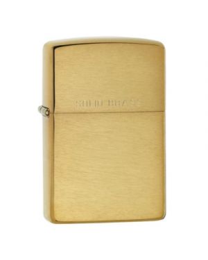 Zippo Classic Brushed Solid Brass