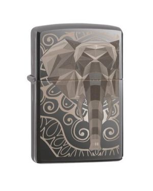 Zippo  Elephant Fancy Fill Design