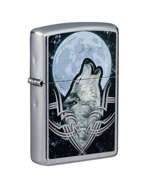 Zippo  Howling Wolf Design