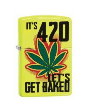Zippo Let's Get Baked Design