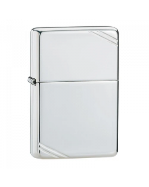 Zippo Sterling Silver Vintage with Slashes