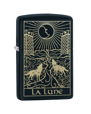 Zippo  Wolf Tarot Card Design
