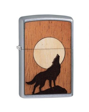 Zippo  WOODCHUCK USA Howling Wolf